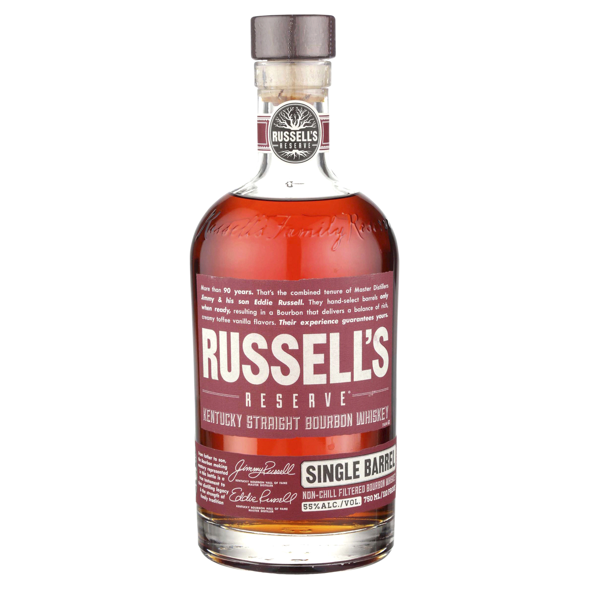 Russell's Reserve Single Barrel Kentucky Straight Bourbon Whiskey 750 ...