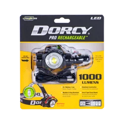 Dorcy Pro Rechargeable Head Lamp 1K Lumens