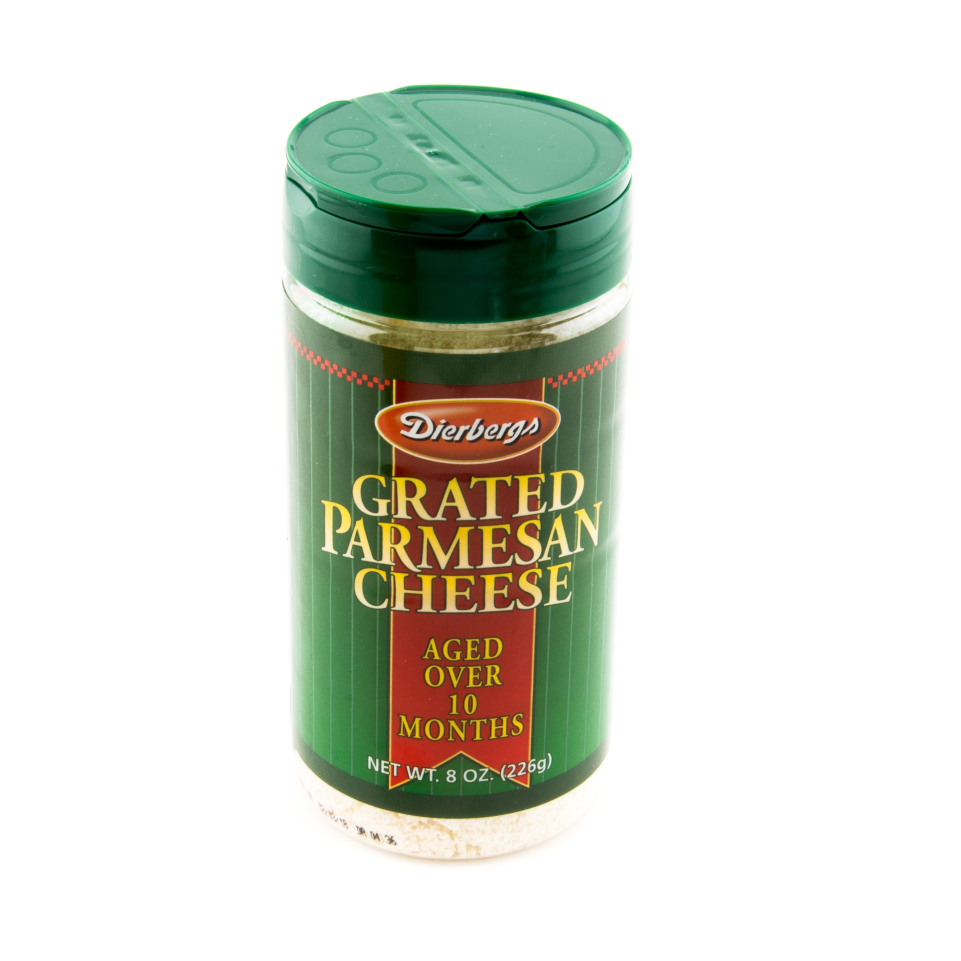 slide 1 of 1, Dierbergs Grated Parmesan Cheese, 8 oz