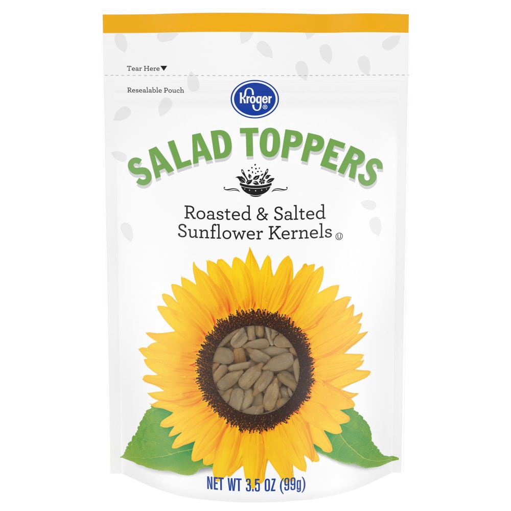 slide 2 of 2, Kroger Sunflower Salad Topper, 3.5 oz