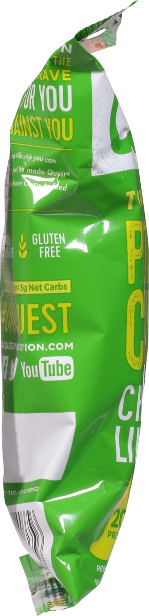 slide 7 of 9, Quest Tortilla Style Chili Lime Flavor Protein Chips 1.1 oz, 1.1 oz