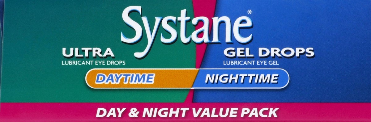 slide 2 of 4, Systane Daytime & Nighttime Lubricant Eye Drops, 2 ct; 10 ml