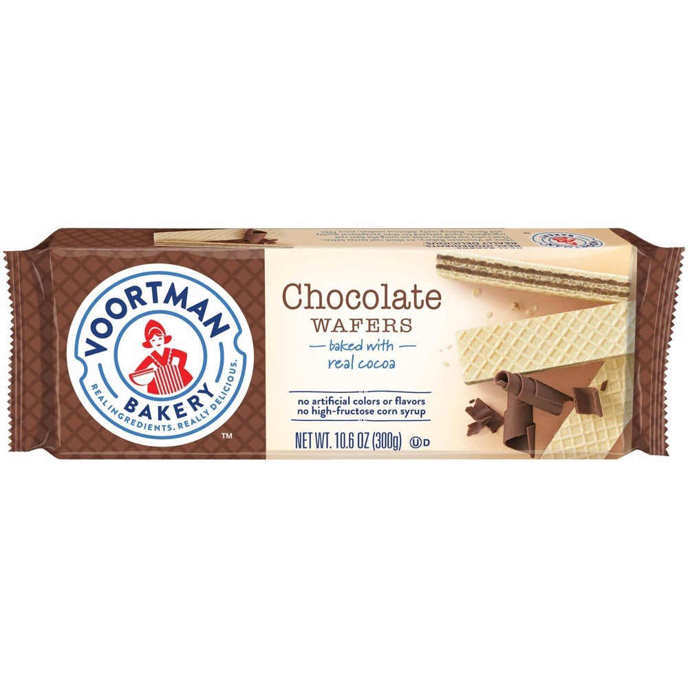 slide 7 of 10, Voortman Bakery Chocolate Wafers, 10.6 oz
