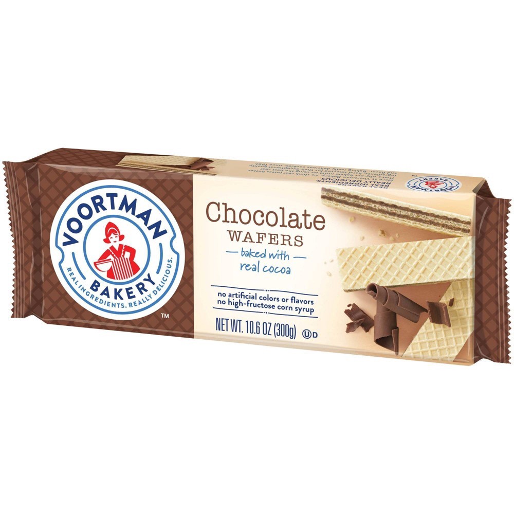 slide 6 of 10, Voortman Bakery Chocolate Wafers, 10.6 oz