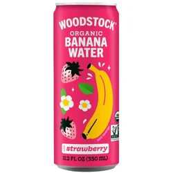 Woodstock Organic Banana Water Strawberry
