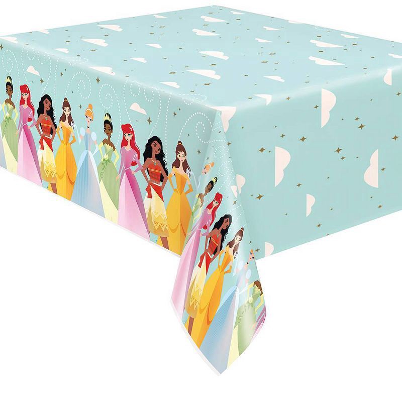 slide 1 of 3, Disney Princess Table Cover, 1 ct