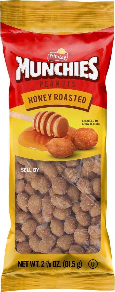 slide 2 of 3, Munchies Peanuts Honey Roasted 2.875 Oz, 2.87 oz