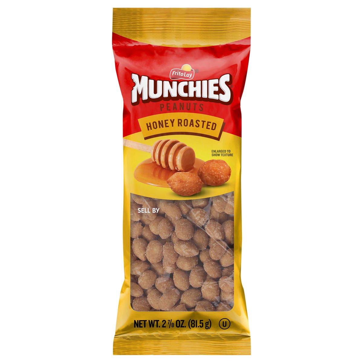 slide 1 of 3, Munchies Peanuts Honey Roasted 2.875 Oz, 2.87 oz