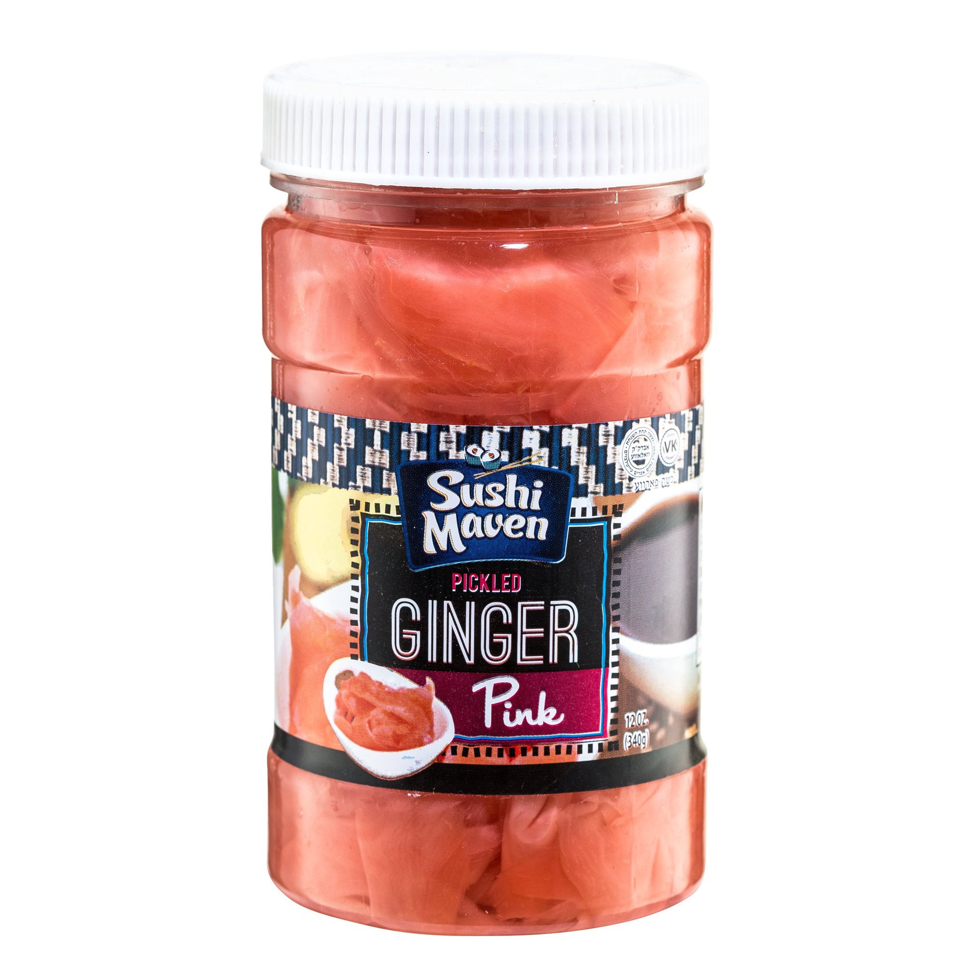 slide 1 of 1, Sushi Maven Pickled Ginger Pink, 12 oz