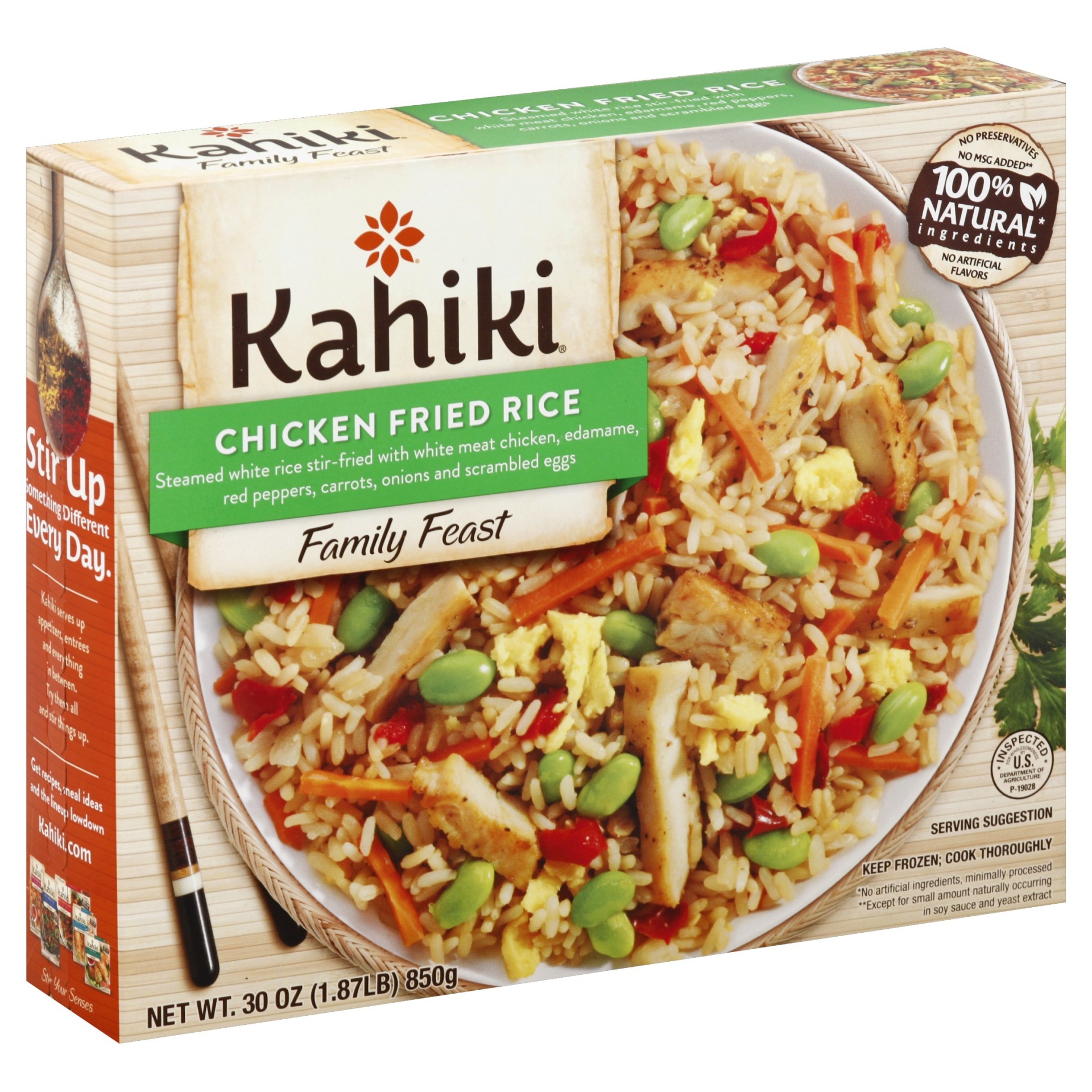 slide 1 of 1, Kahiki Chicken Fried Rice Family Feast, 30 oz