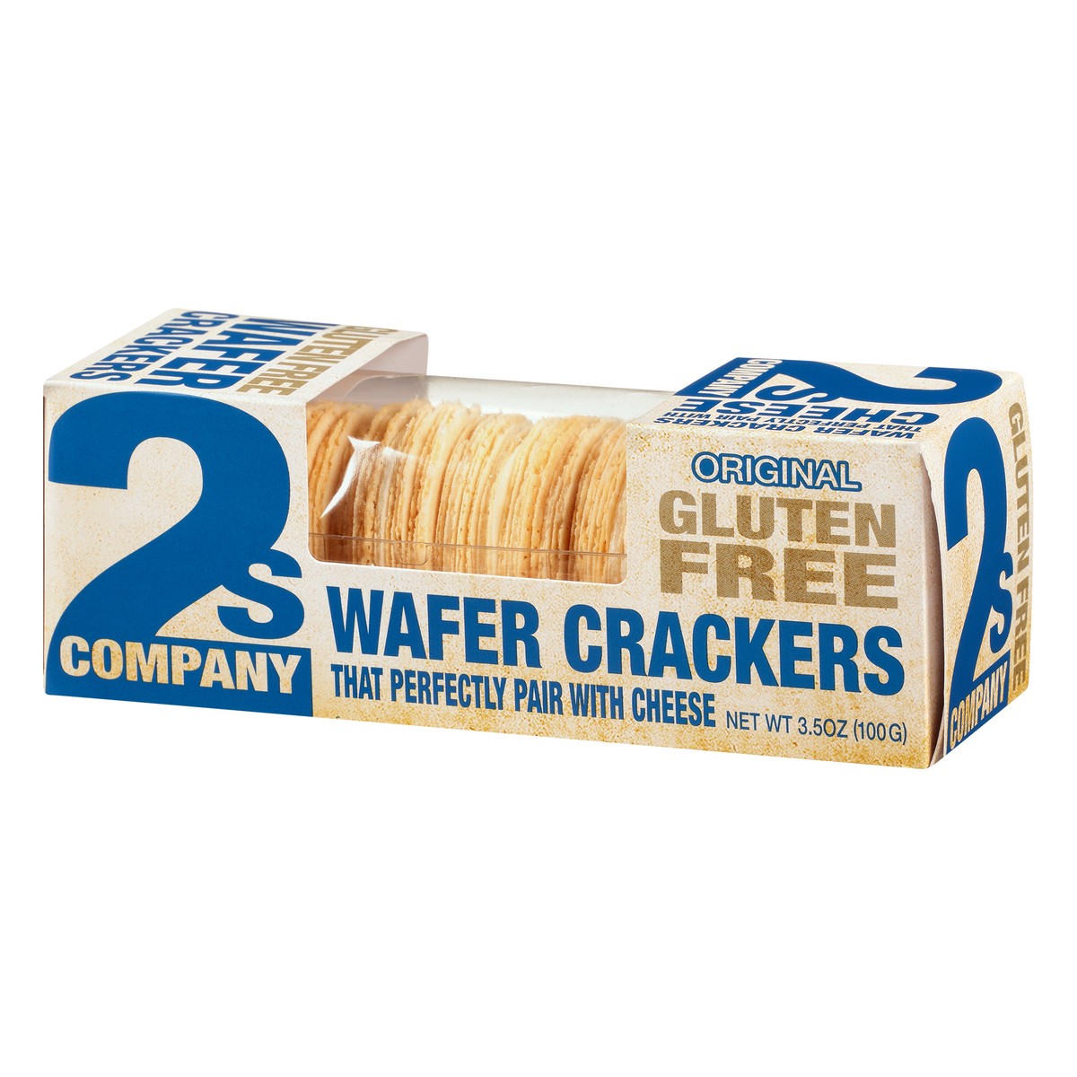 slide 2 of 10, 2s Company Gluten Free Original Crackers, 3.5 oz