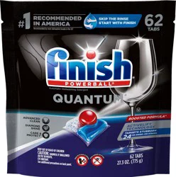 Finish Finish Quantum 62-count Dishwasher Detergent