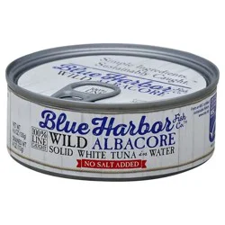 Blue Harbor Fish Co. Solid Albacore Tuna in Water No Salt Added