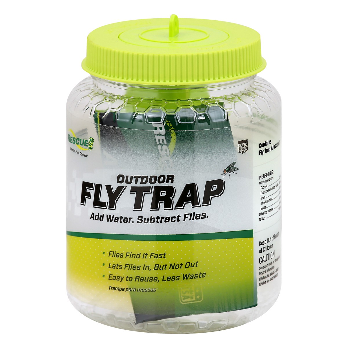 slide 5 of 11, RESCUE! Outdoor Fly Trap 1 ea, 1 ct