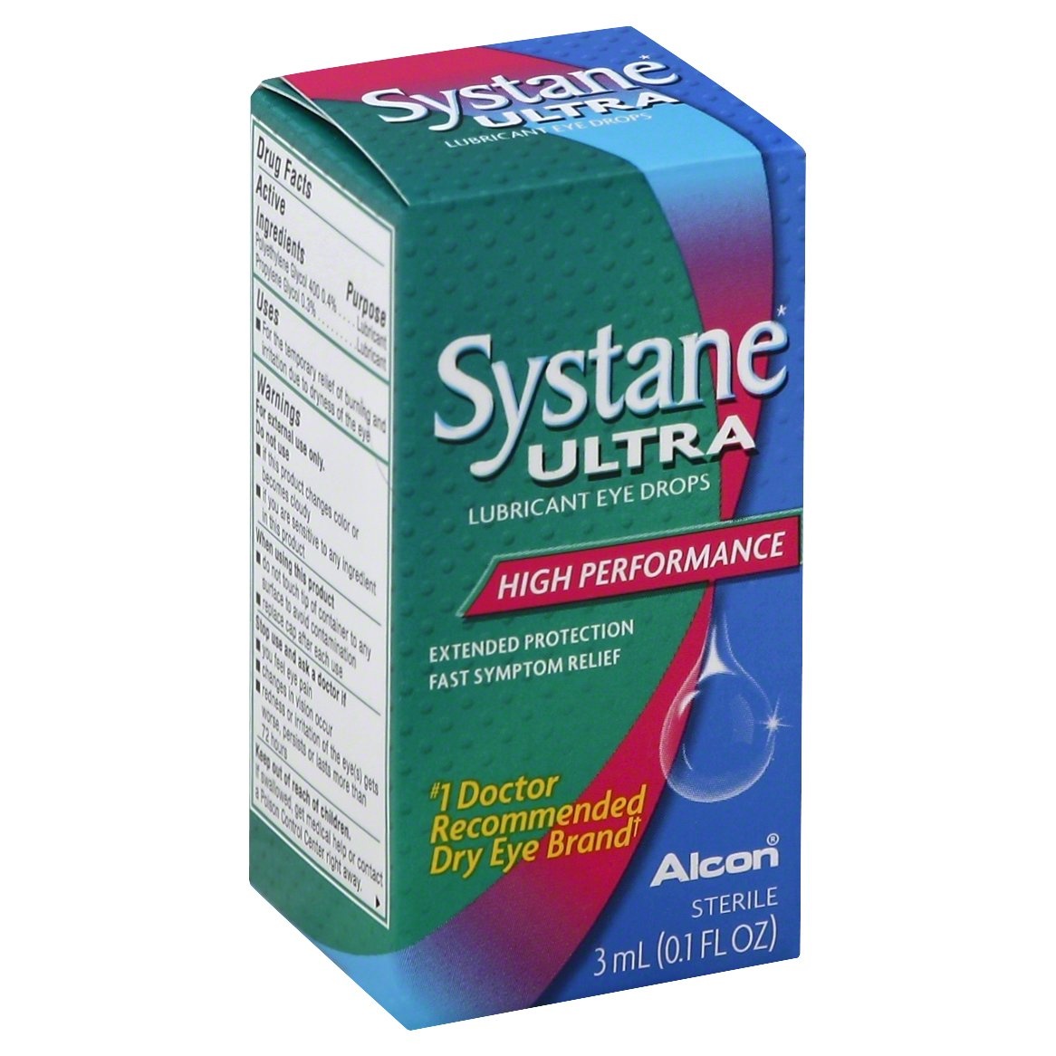slide 1 of 1, Systane Ultra Lubricant Eye Drops, 3 ml