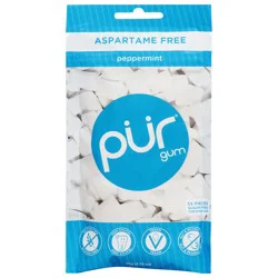 PUR Aspartame Free Peppermint Gum 55 ea