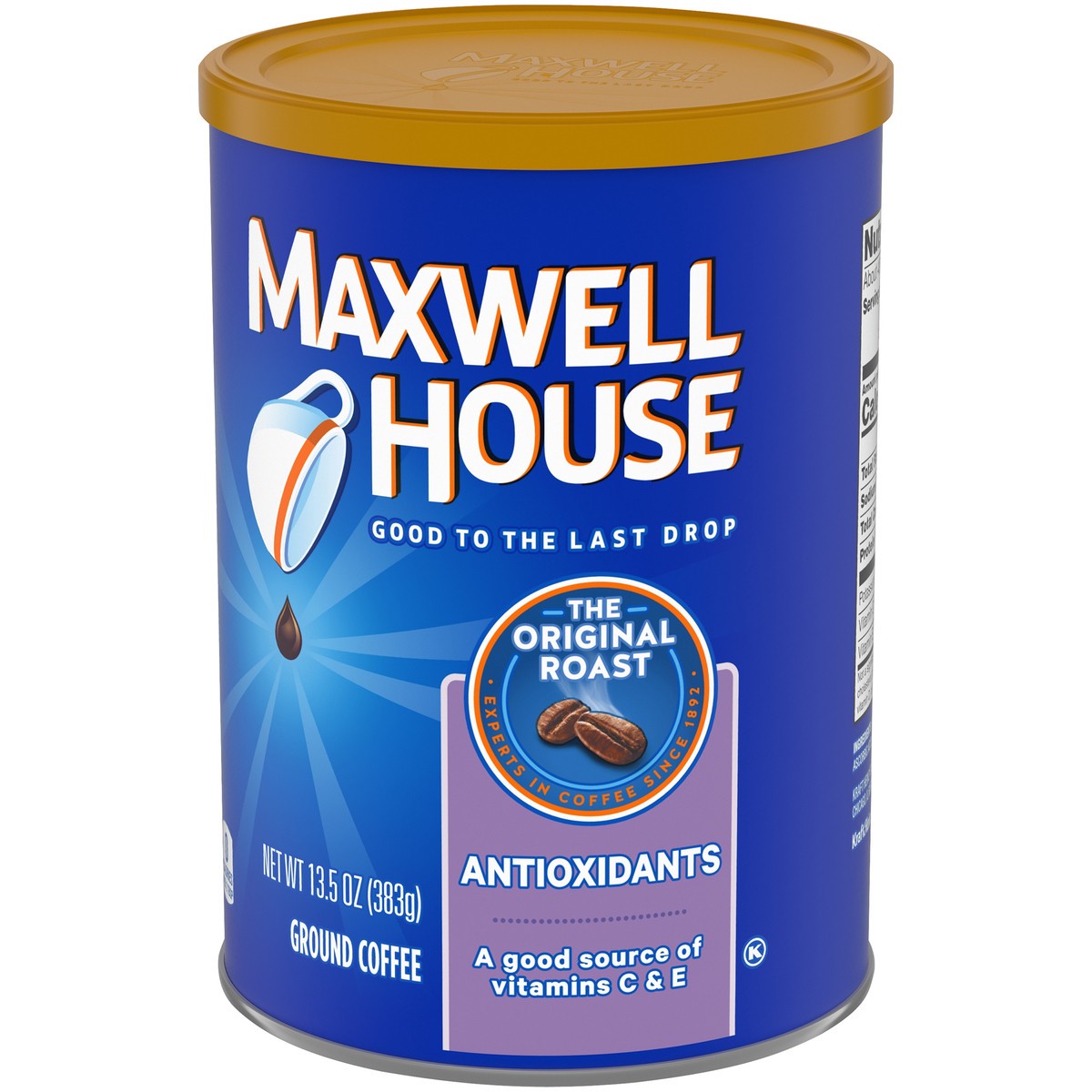 slide 10 of 13, Maxwell House Antioxidants Original Medium Roast Ground Coffee- 13.5 oz, 13.5 oz