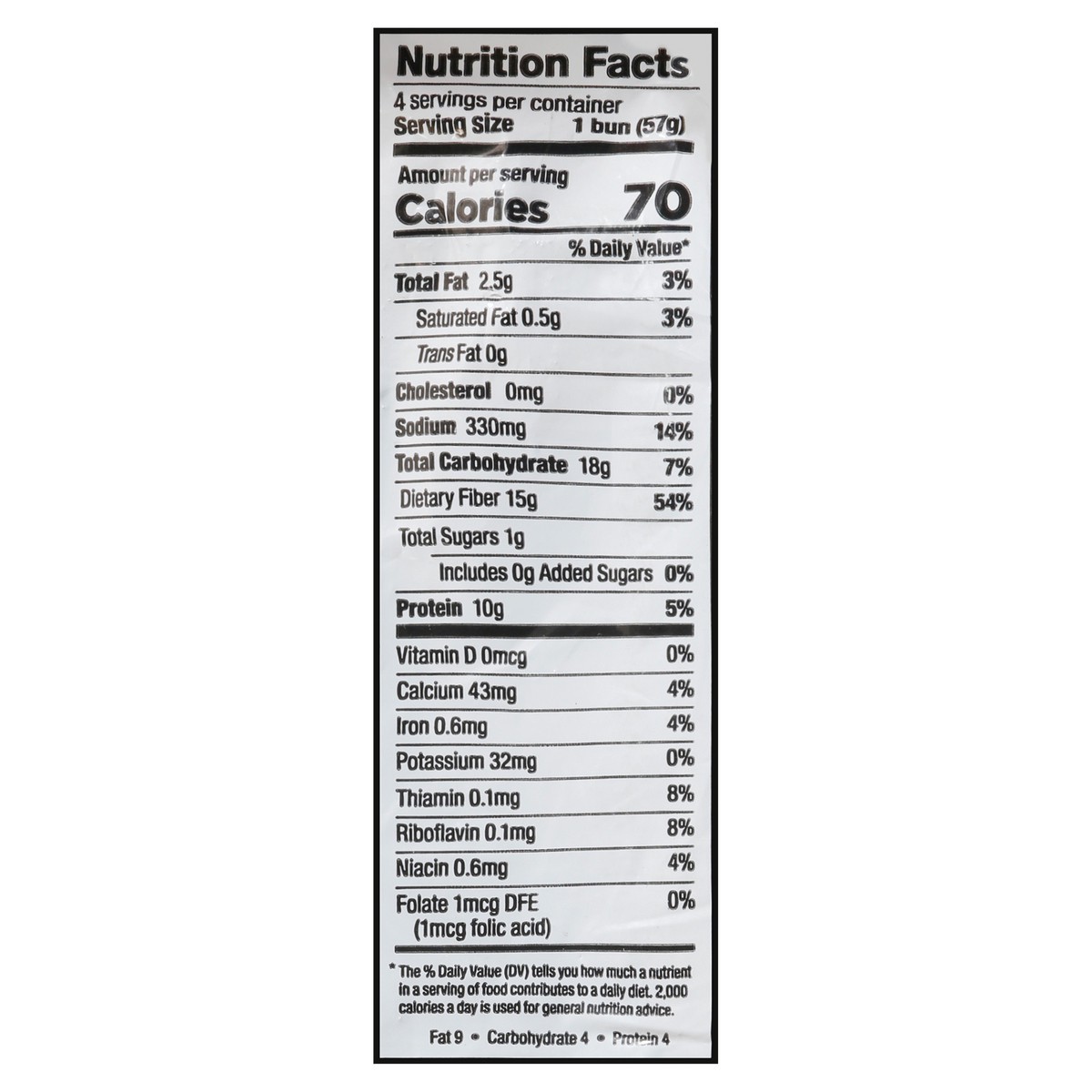 slide 2 of 12, Healthy Life Keto Hot Dog Buns 4 ea, 4 ct
