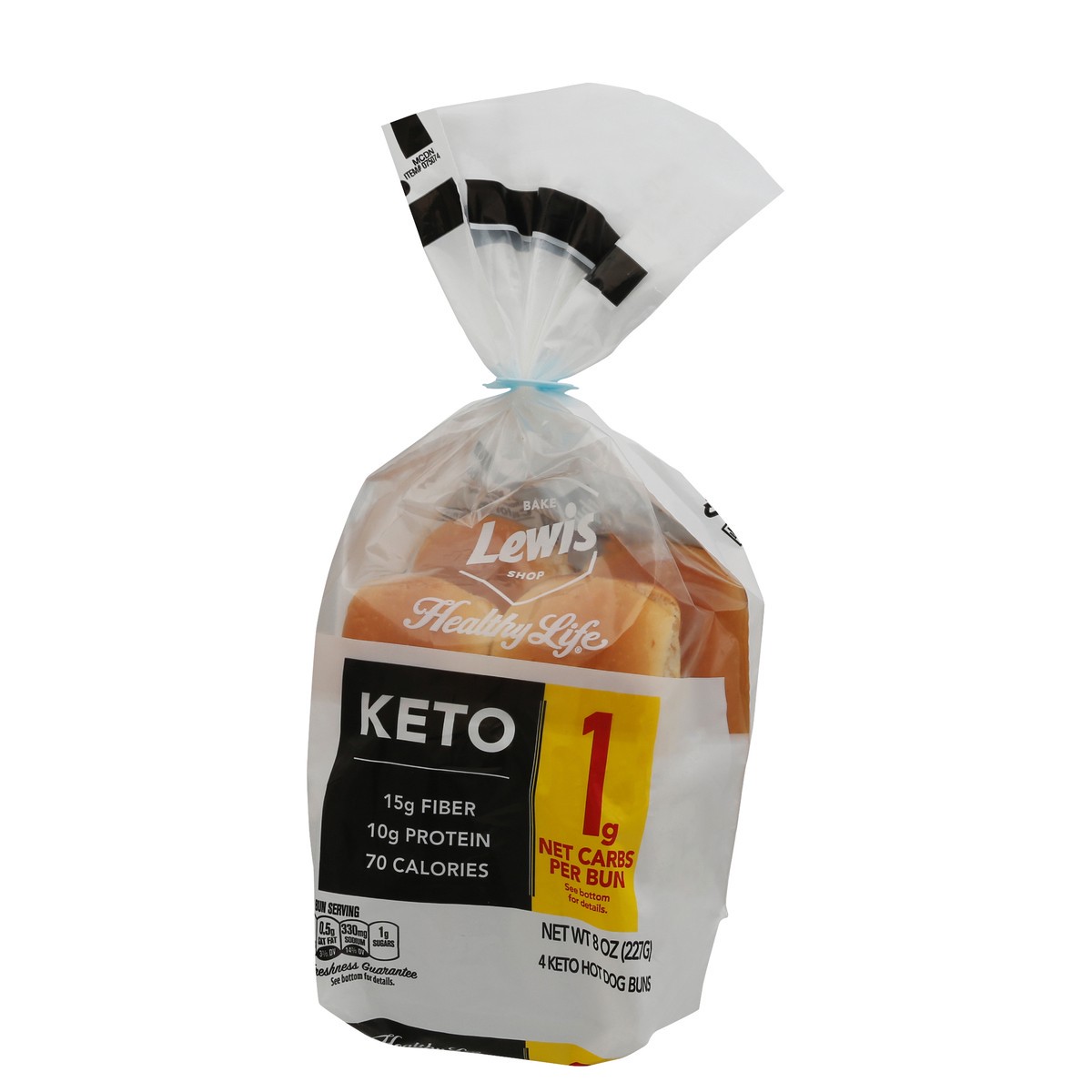 slide 7 of 12, Healthy Life Keto Hot Dog Buns 4 ea, 4 ct