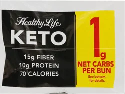 Healthy Life Keto Hot Dog Buns - 4 ea