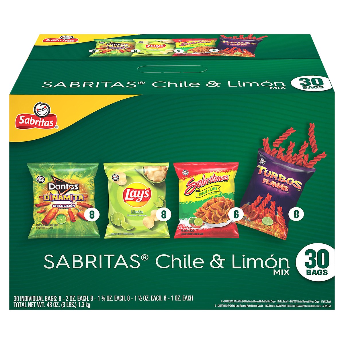 slide 1 of 3, Sabritas Chile & Limon MIx, 