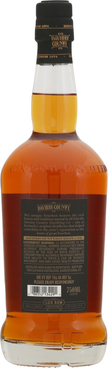 slide 5 of 11, Daviess County Sour Mash Straight Bourbon Whiskey 750 ml, 750 ml