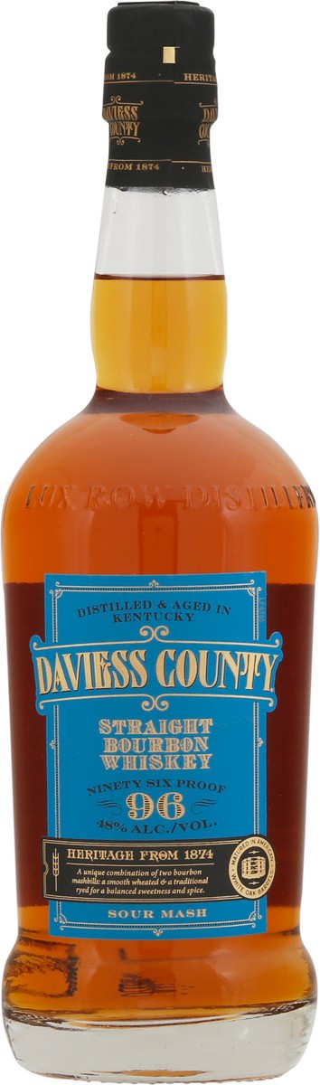 slide 2 of 11, Daviess County Sour Mash Straight Bourbon Whiskey 750 ml, 750 ml