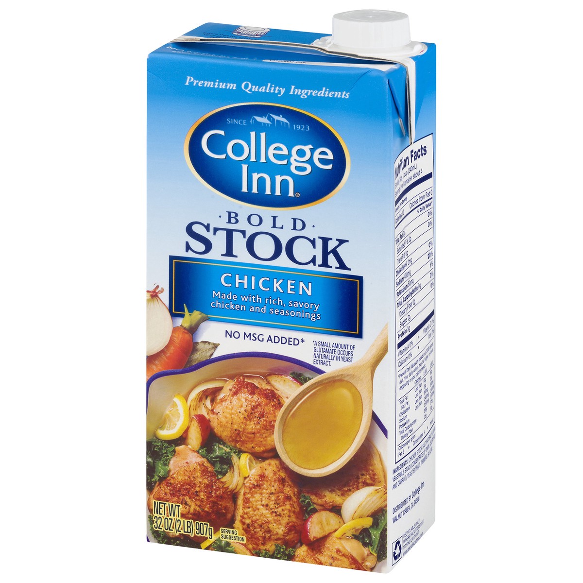 slide 4 of 12, College Inn Bold Chicken Stock 32 oz, 32 oz
