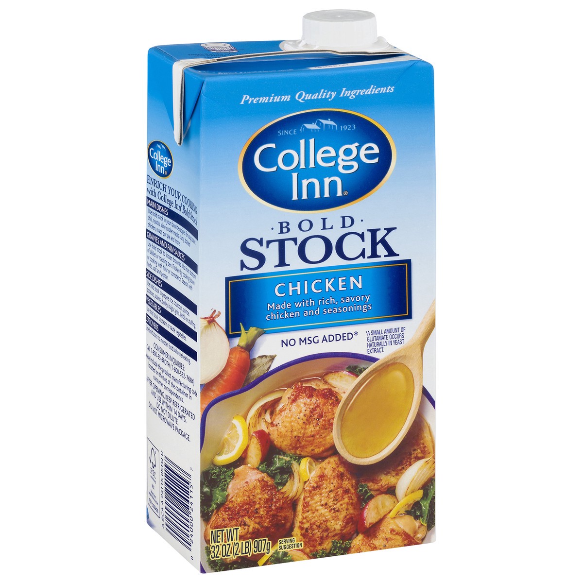 slide 9 of 12, College Inn Bold Chicken Stock 32 oz, 32 oz