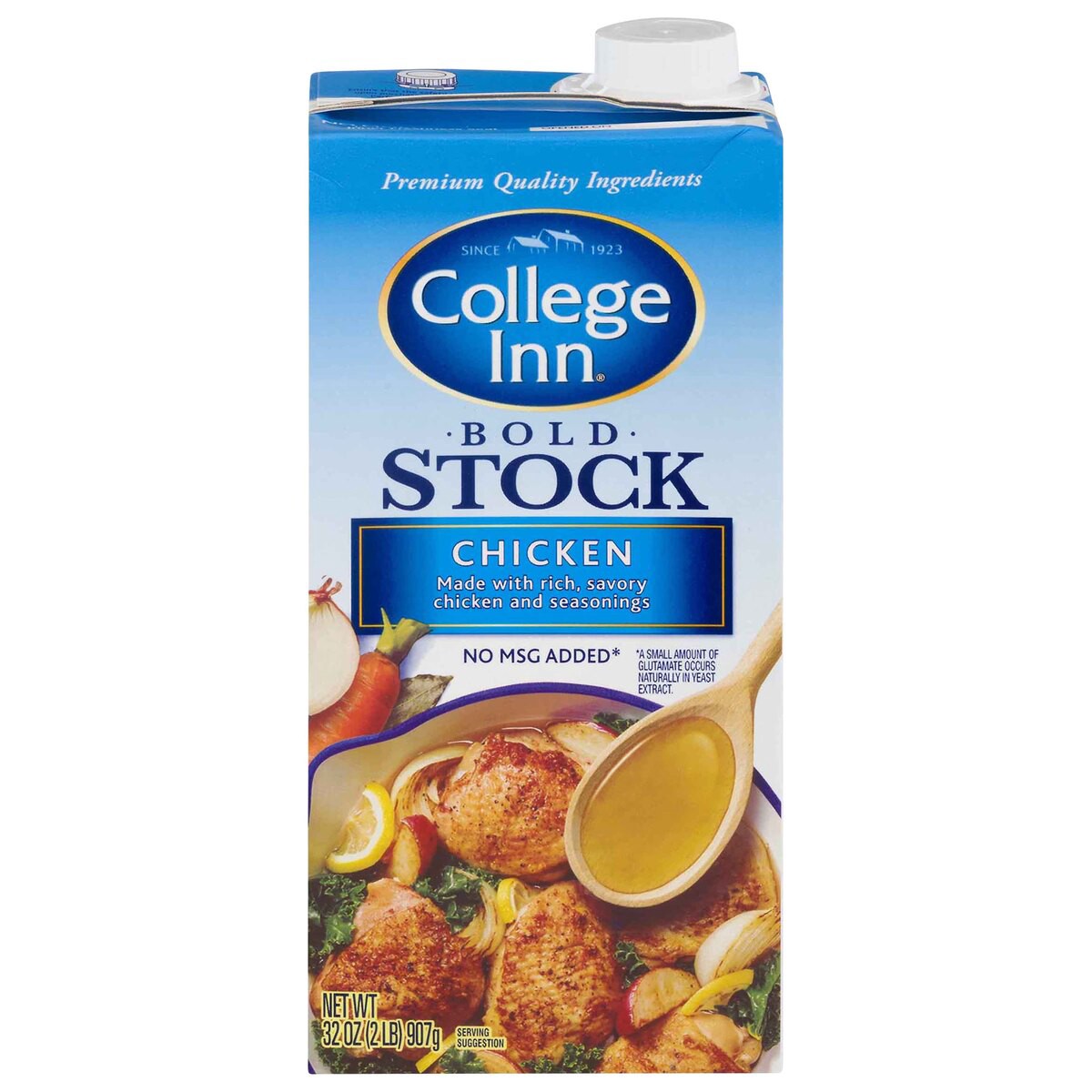 slide 1 of 12, College Inn Bold Chicken Stock 32 oz, 32 oz