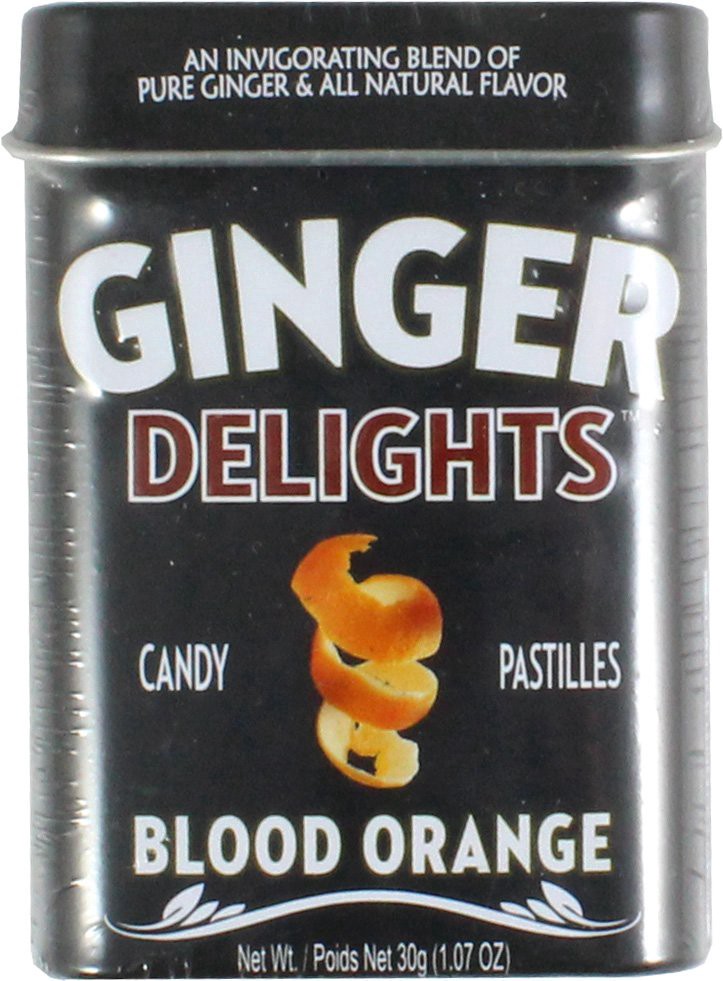 slide 1 of 1, Ginger Zingers Blood Orange, 1.07 oz