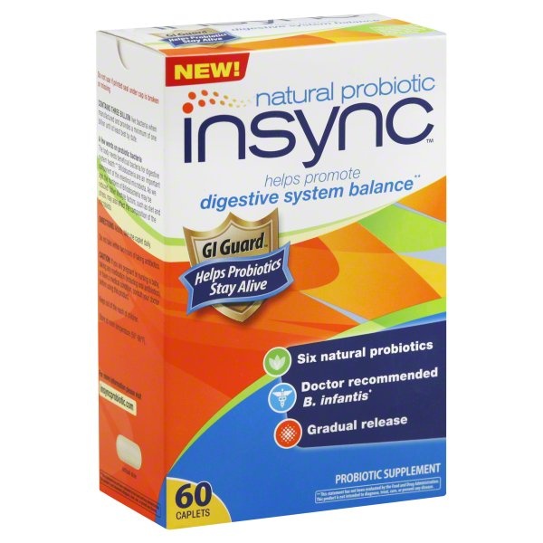 slide 1 of 1, insync Probiotic 60 ea, 60 ct