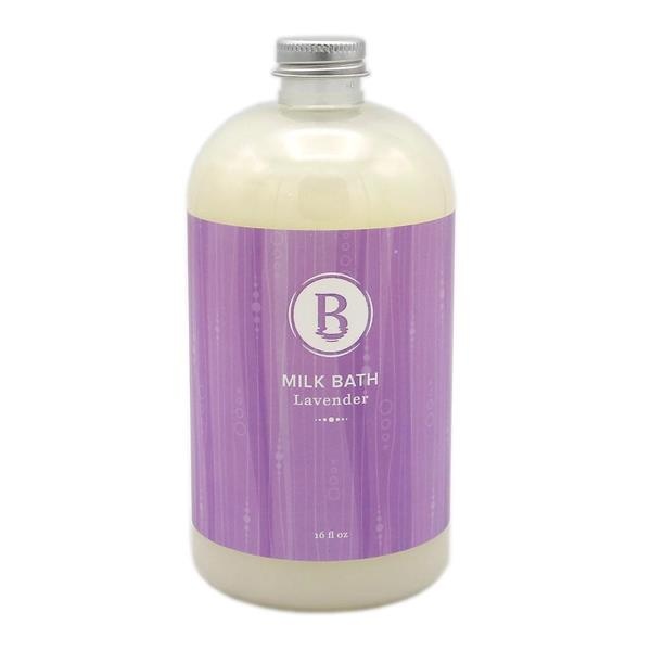 slide 1 of 1, Basin Lavender Milk Bath, 16 fl oz