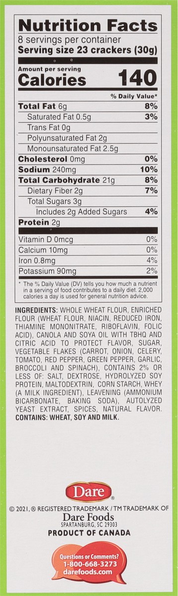 slide 7 of 9, Breton Veggie Bites 8 oz, 8 oz