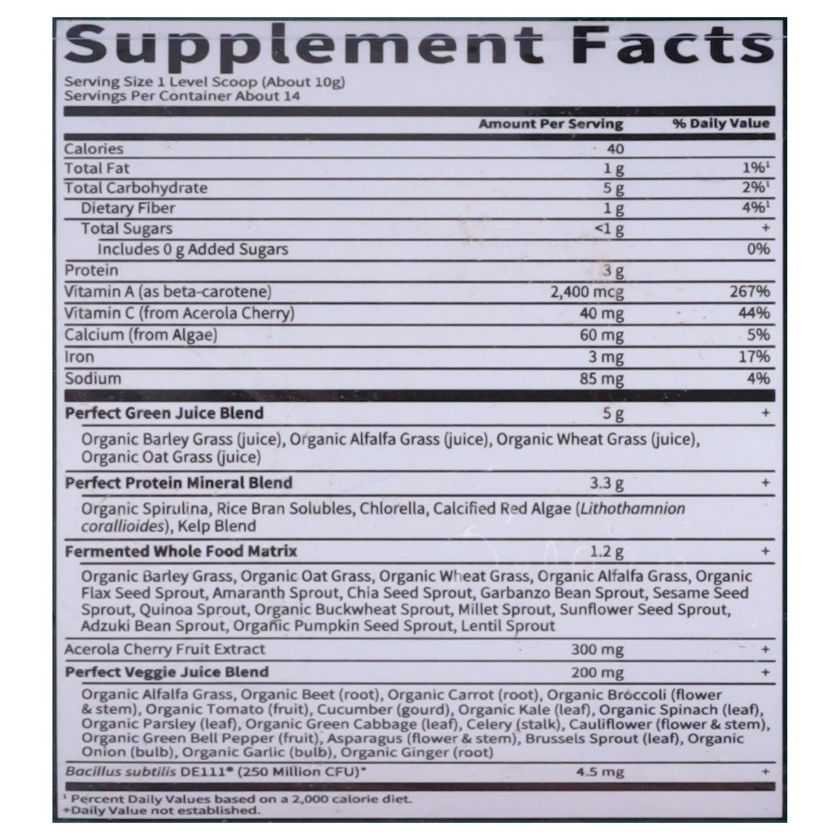 slide 13 of 13, Garden of Life Perfect Food 4.93 oz, 4.93 oz