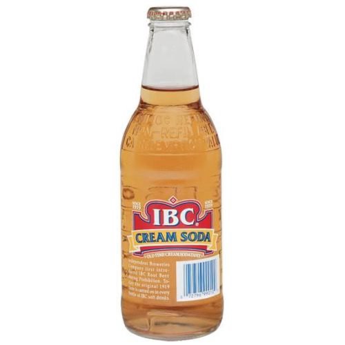 slide 1 of 3, IBC Cream Soda Made With Sugar - 12 fl oz, 12 fl oz