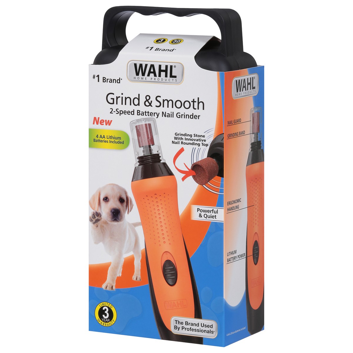 Wahl Professional Animal Pet, Dog, and Cat Premium Nail Grinder Trimming  Kit | Babylove supplies