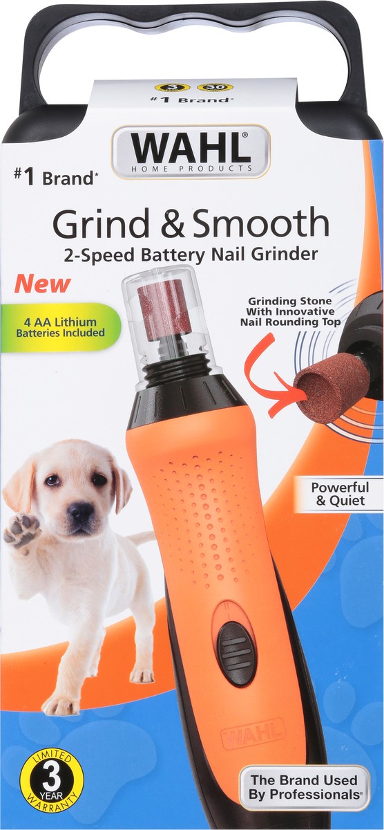 slide 6 of 9, Wahl Grind & Smooth 2-Speed Battery Nail Grinder 1 ea, 1 ct