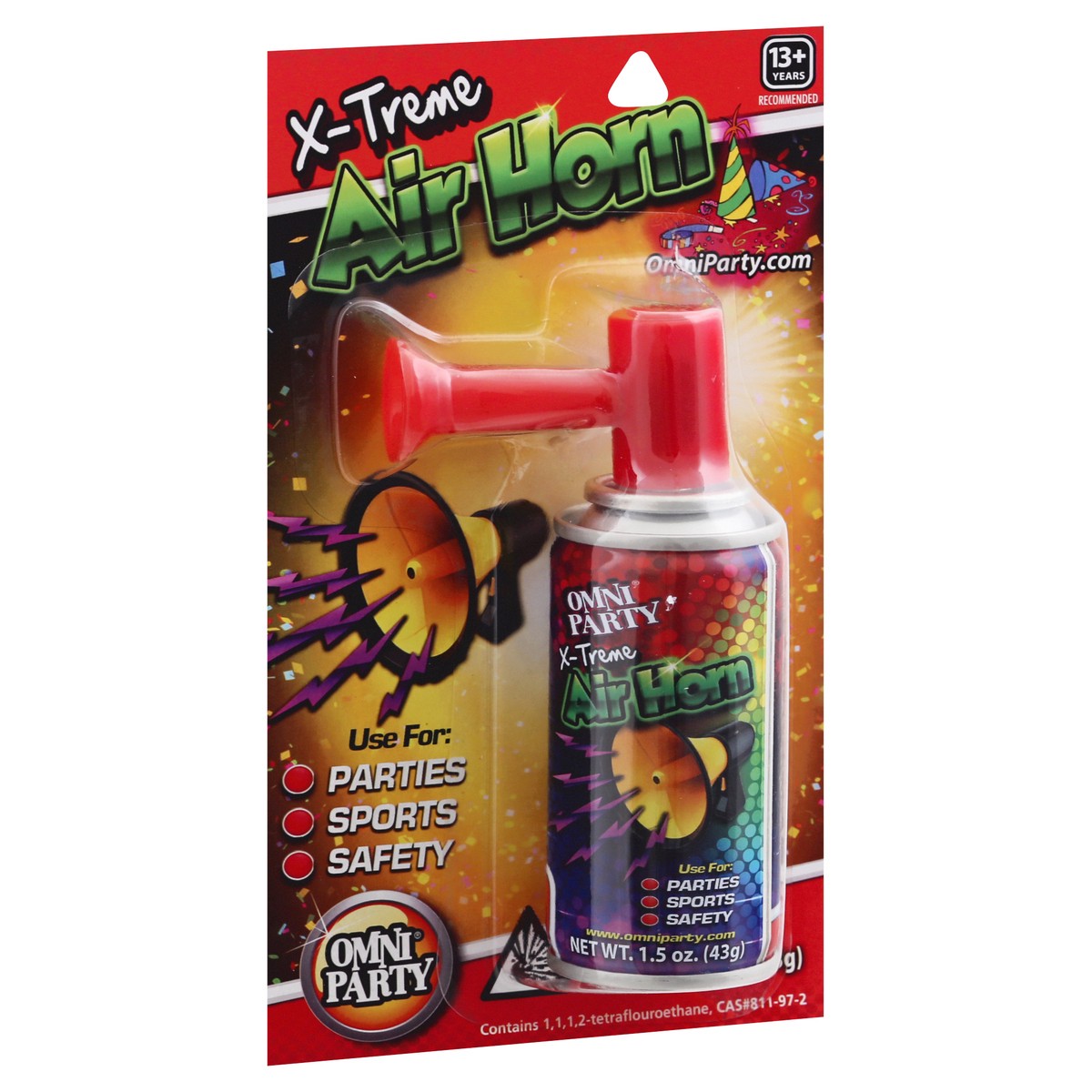 slide 7 of 9, Xtreme Air Horn 1.3 oz, 1.3 oz