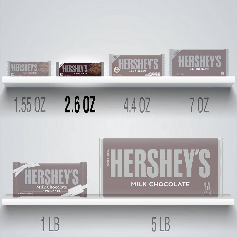 Hershey's Milk Chocolate with Almonds King Size Bar - Shop Candy at H-E-B