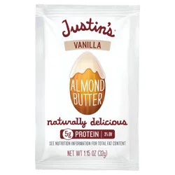 Justin's Vanilla Almond Butter- 1.15 oz