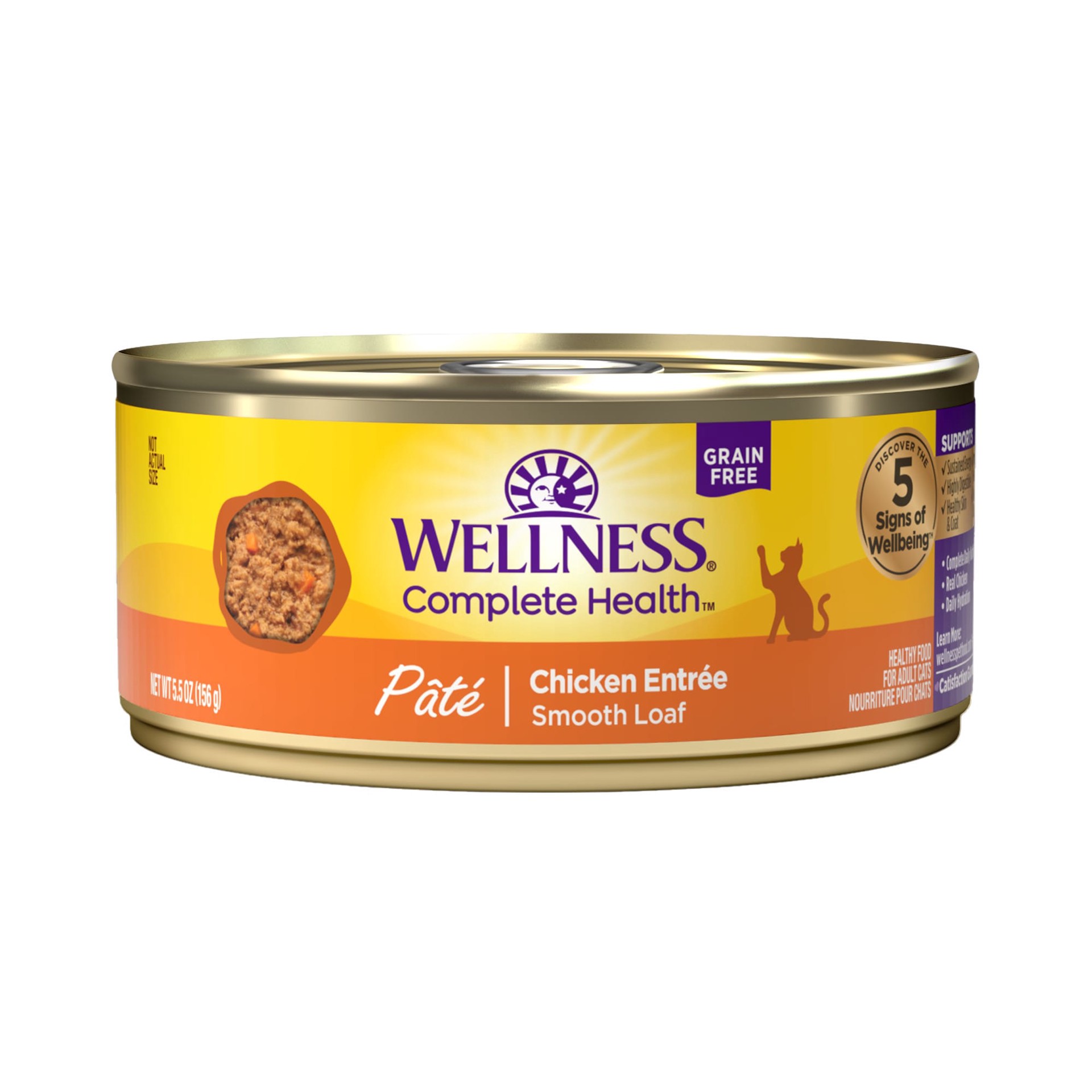 slide 1 of 5, Wellness Chicken Entree, 1 ct