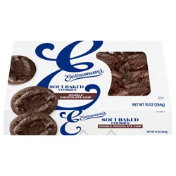 Entenmann's Soft-Baked Double Chocolate Chip Cookies, 10 oz