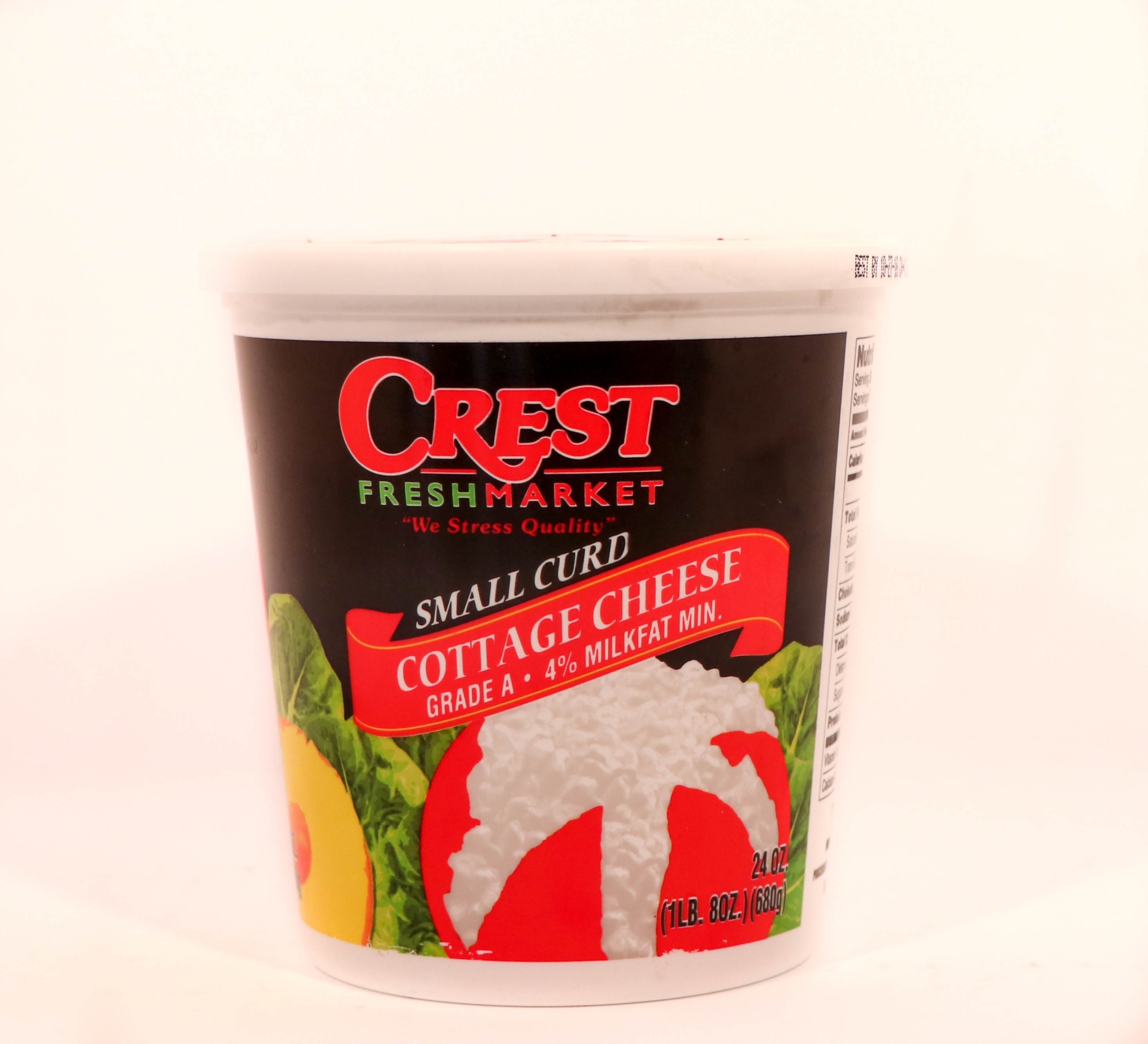 slide 1 of 1, Crest Foods Crest Cottage Cheese, 24 oz
