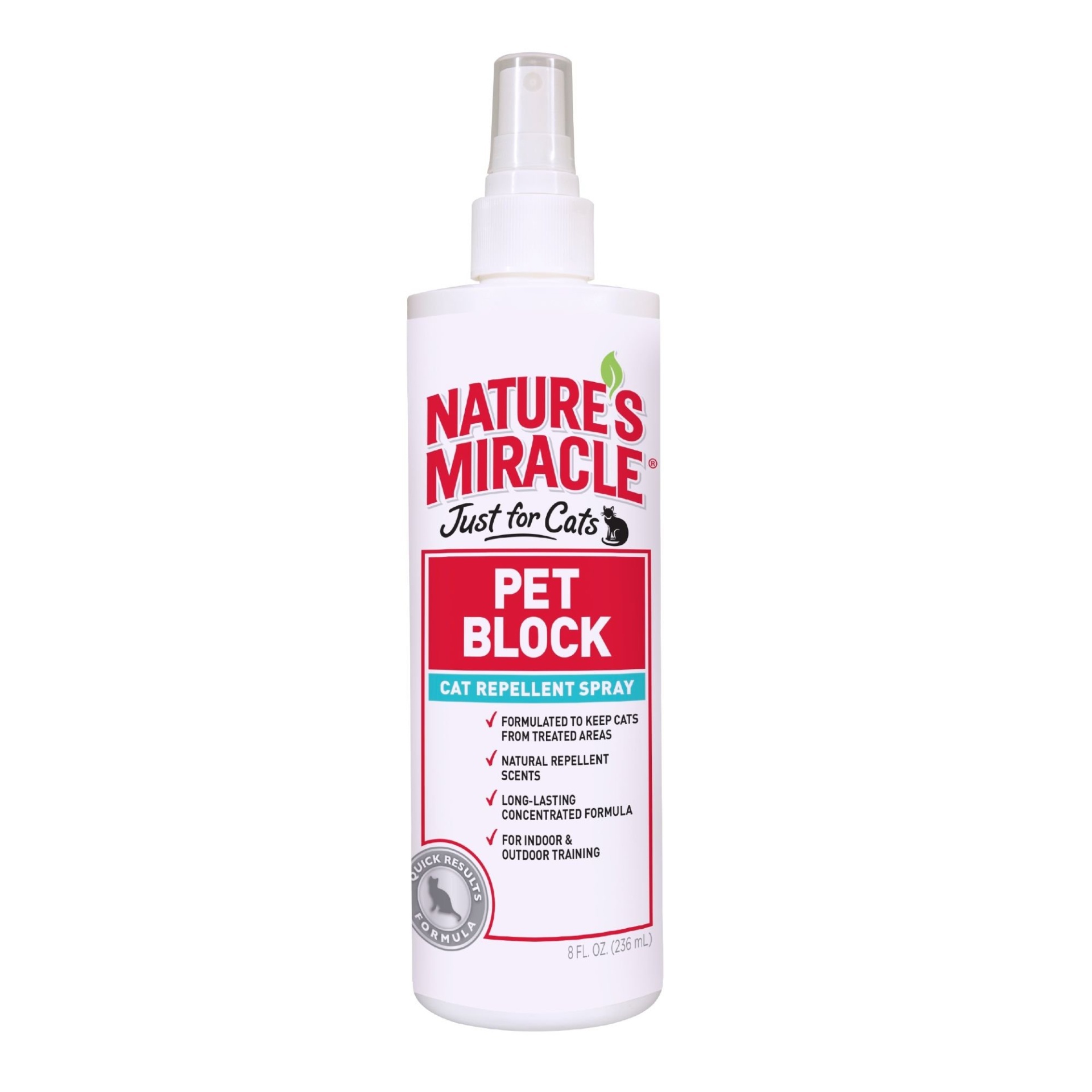 slide 1 of 1, Nature's Miracle Pet Block Cat Repellent, 8 oz