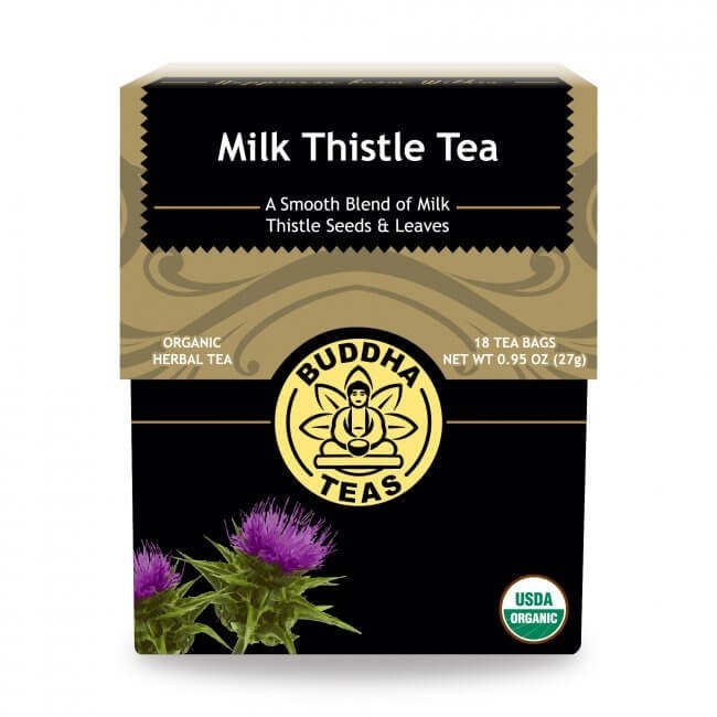 slide 1 of 1, Buddha Teas Organic Milk Thistle Tea - 18 ct, 18 ct