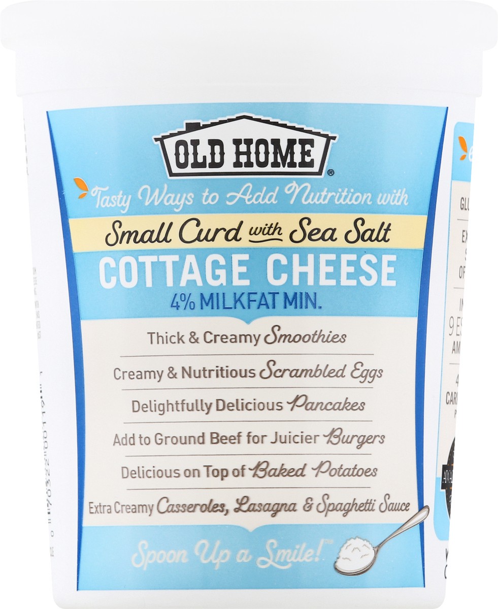 slide 6 of 10, Old Home 4% Small Curd Cottage Cheese With Sea Salt, 32 oz