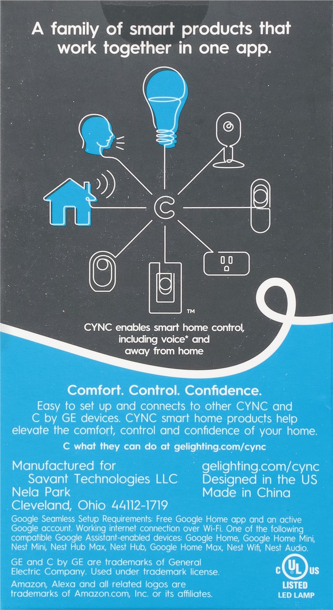 slide 3 of 9, GE Cync Full Color, 1 ct