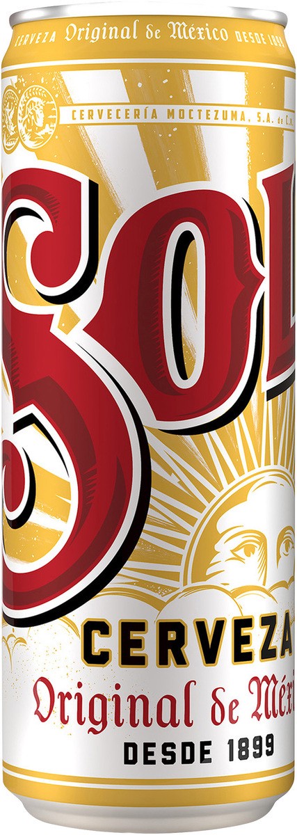 slide 10 of 10, Sol Beer, 24 fl oz