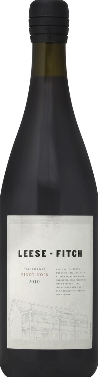 slide 2 of 2, Leese Fitch Pinot Noir 750 ml, 750 ml